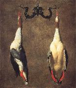 Two Hanging Mallards